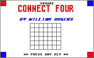 Square Connect Four